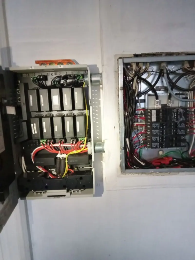 Electrical panel upgrade completed for Indoor Lighting Installation in The Villages